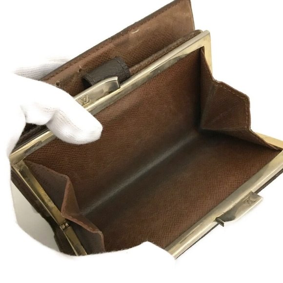 941125T Louis Vuitton Wallet Porte Monnaie Billets Viennois Brown Monogram - Picture 6 of 9